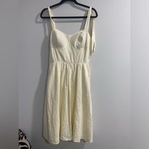 LC Lauren Conrad Corset Body Midi Dress